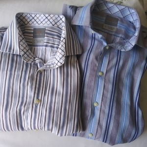 Thomas Dean Button Down Shirt bundle size XL